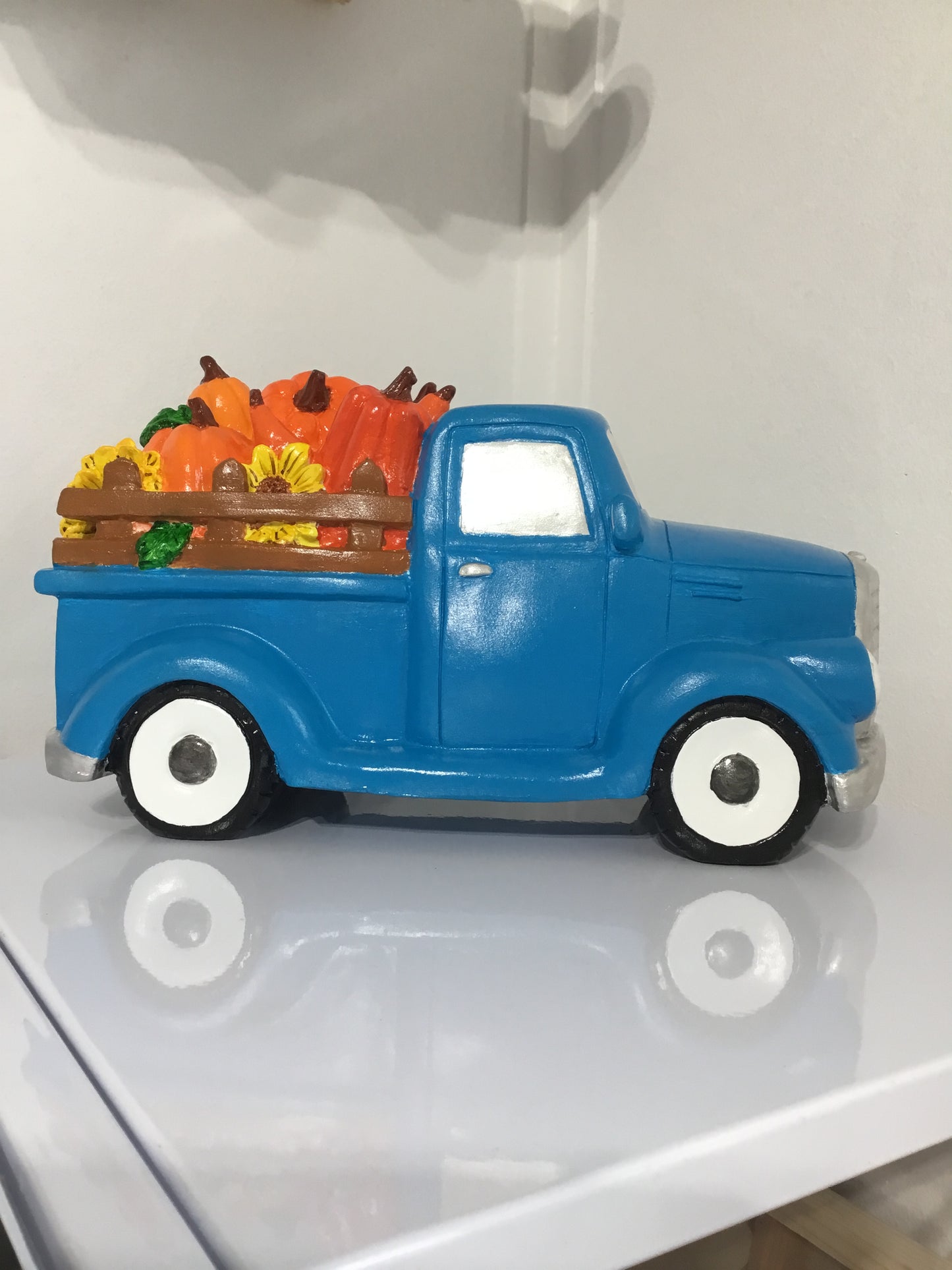 Fall Truck with Pumpkins