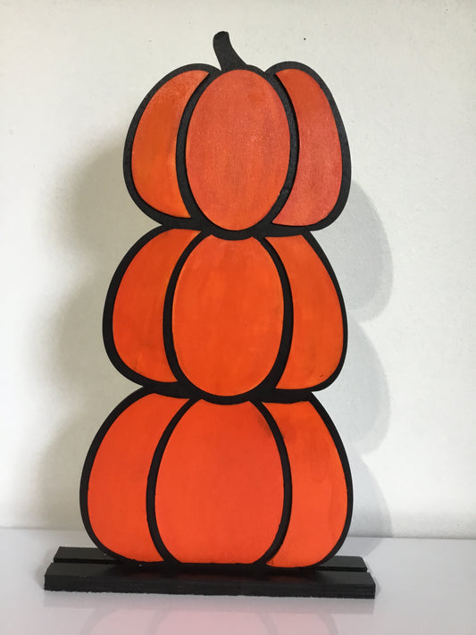 Stacked Pumpkins