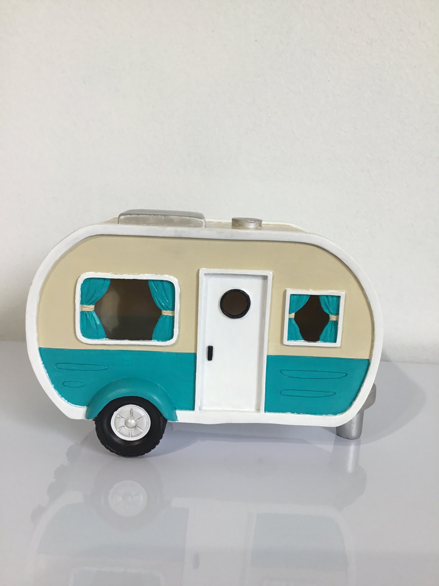 Teal LED Camper