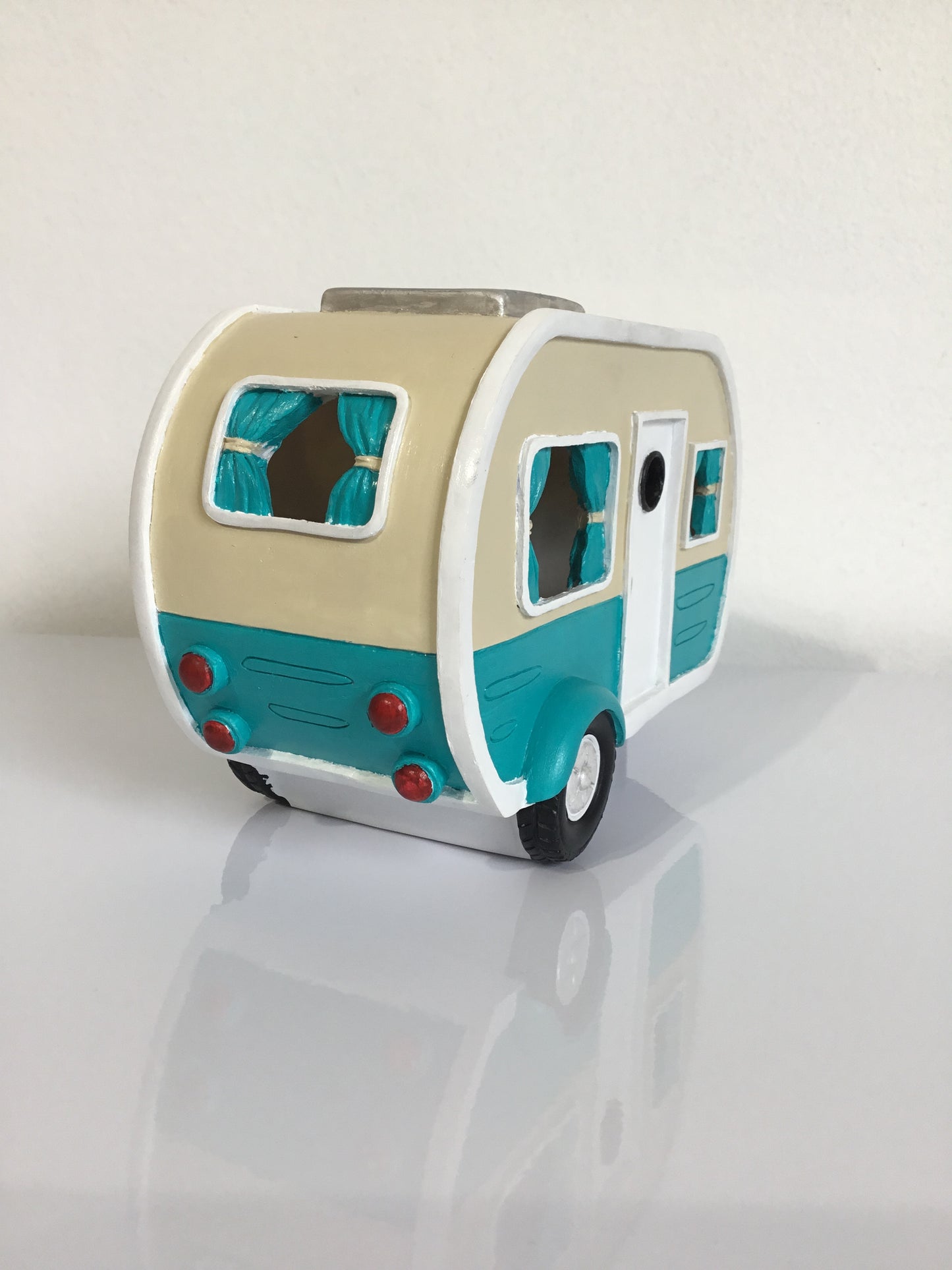 Teal LED Camper