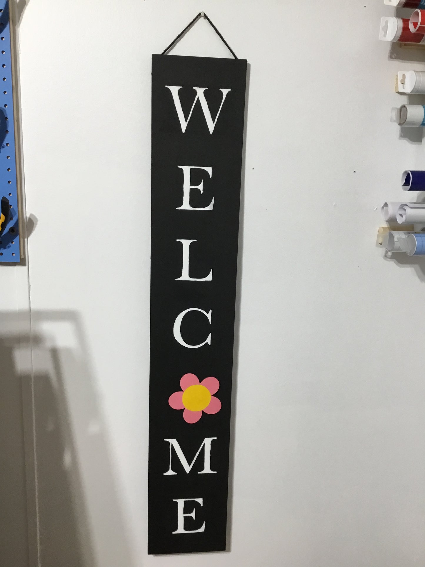 Interchangeable Welcome Sign