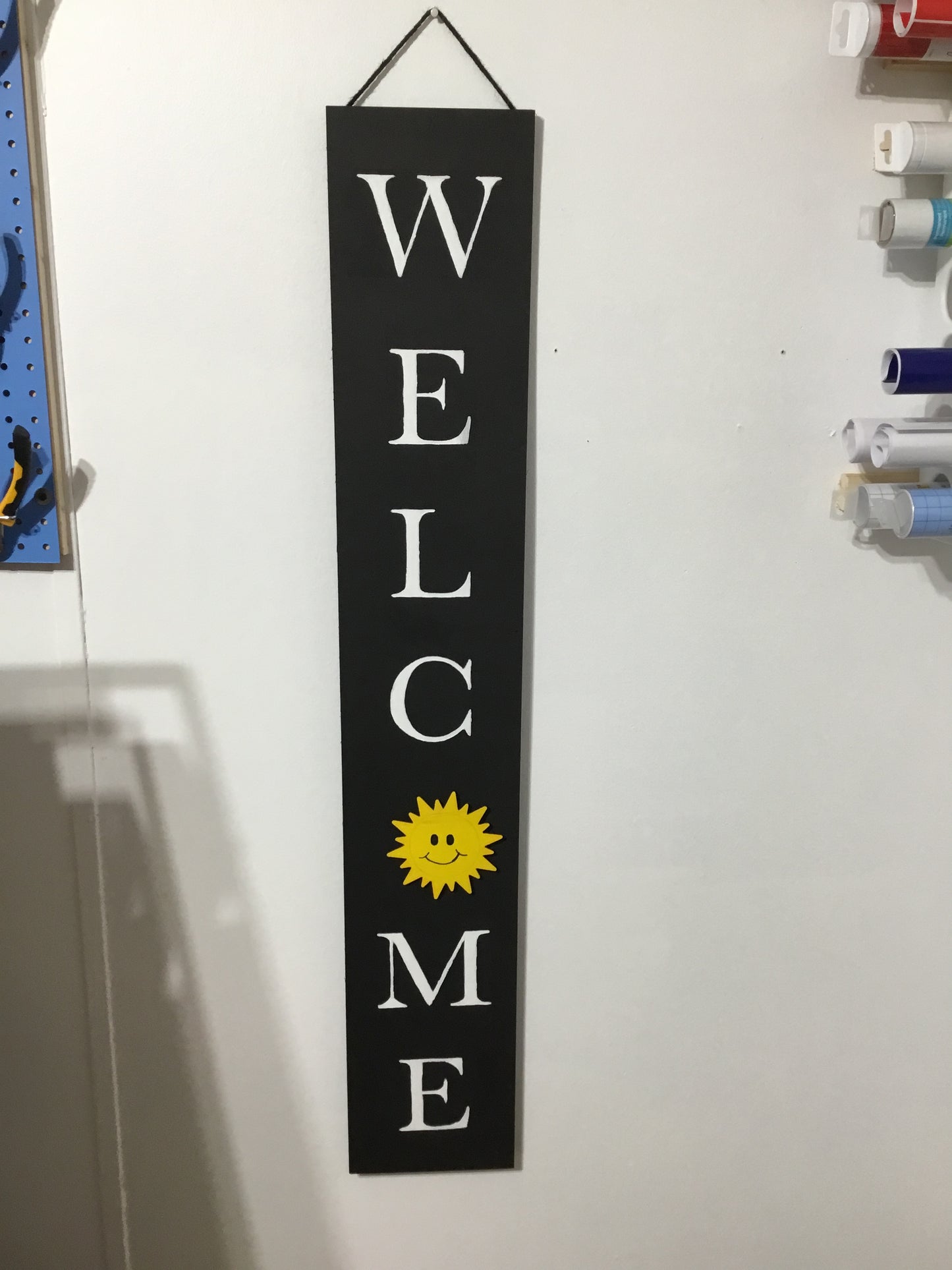 Interchangeable Welcome Sign