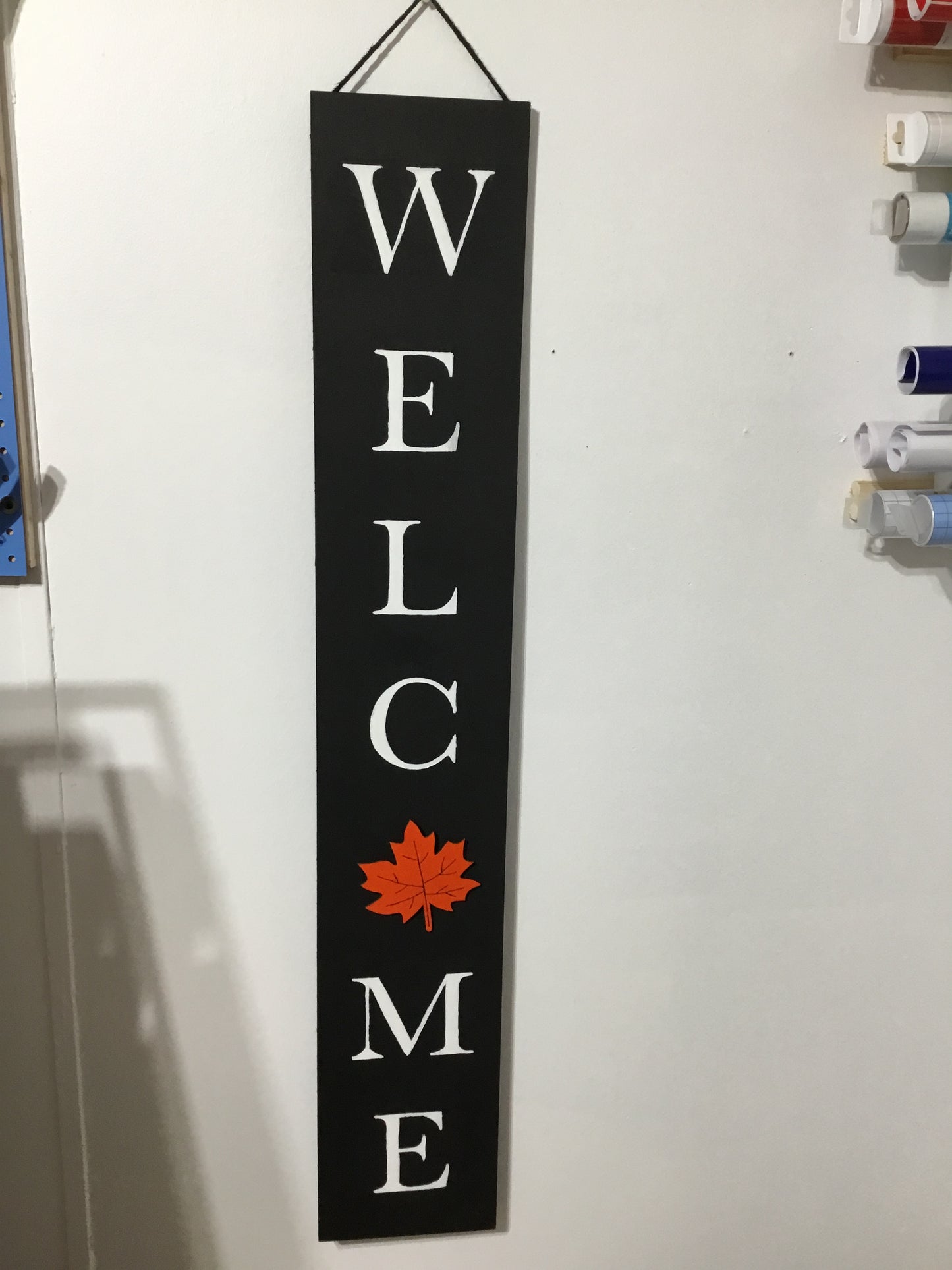 Interchangeable Welcome Sign