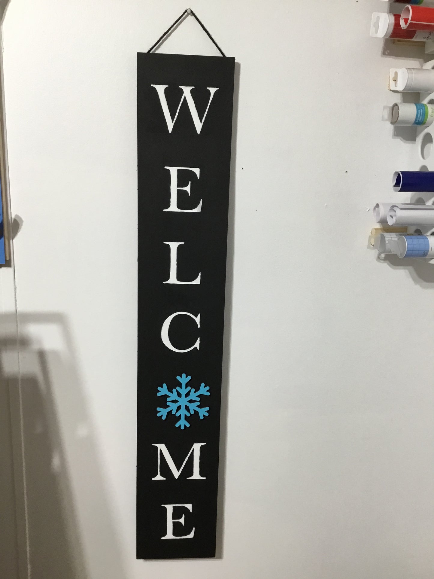 Interchangeable Welcome Sign