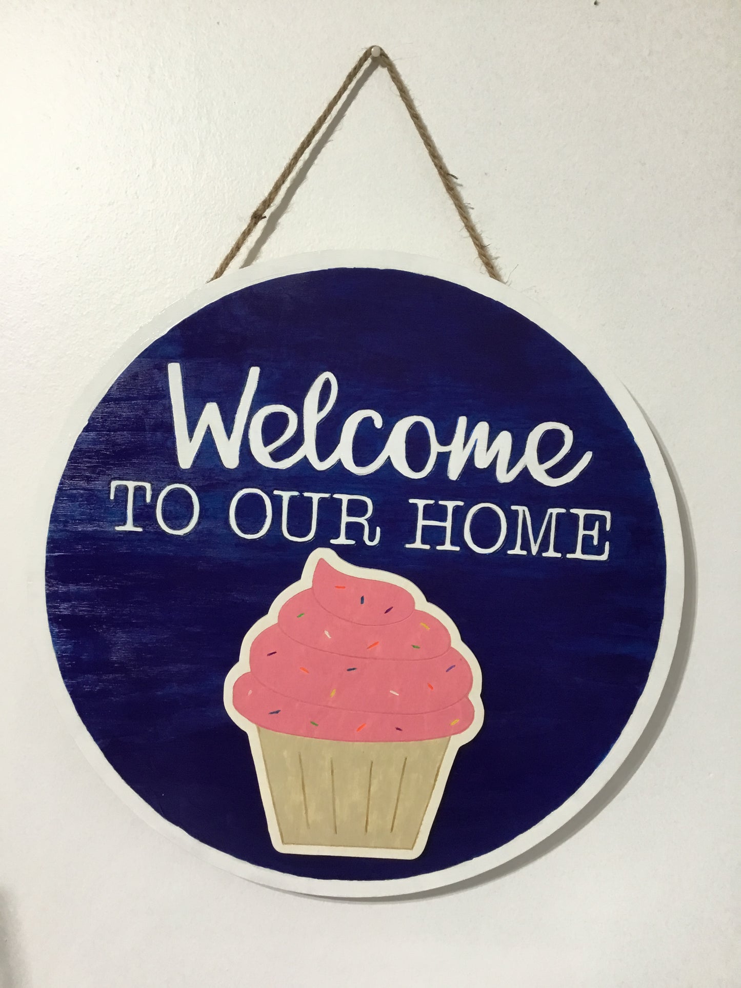 Interchangeable Welcome To Our Home Sign