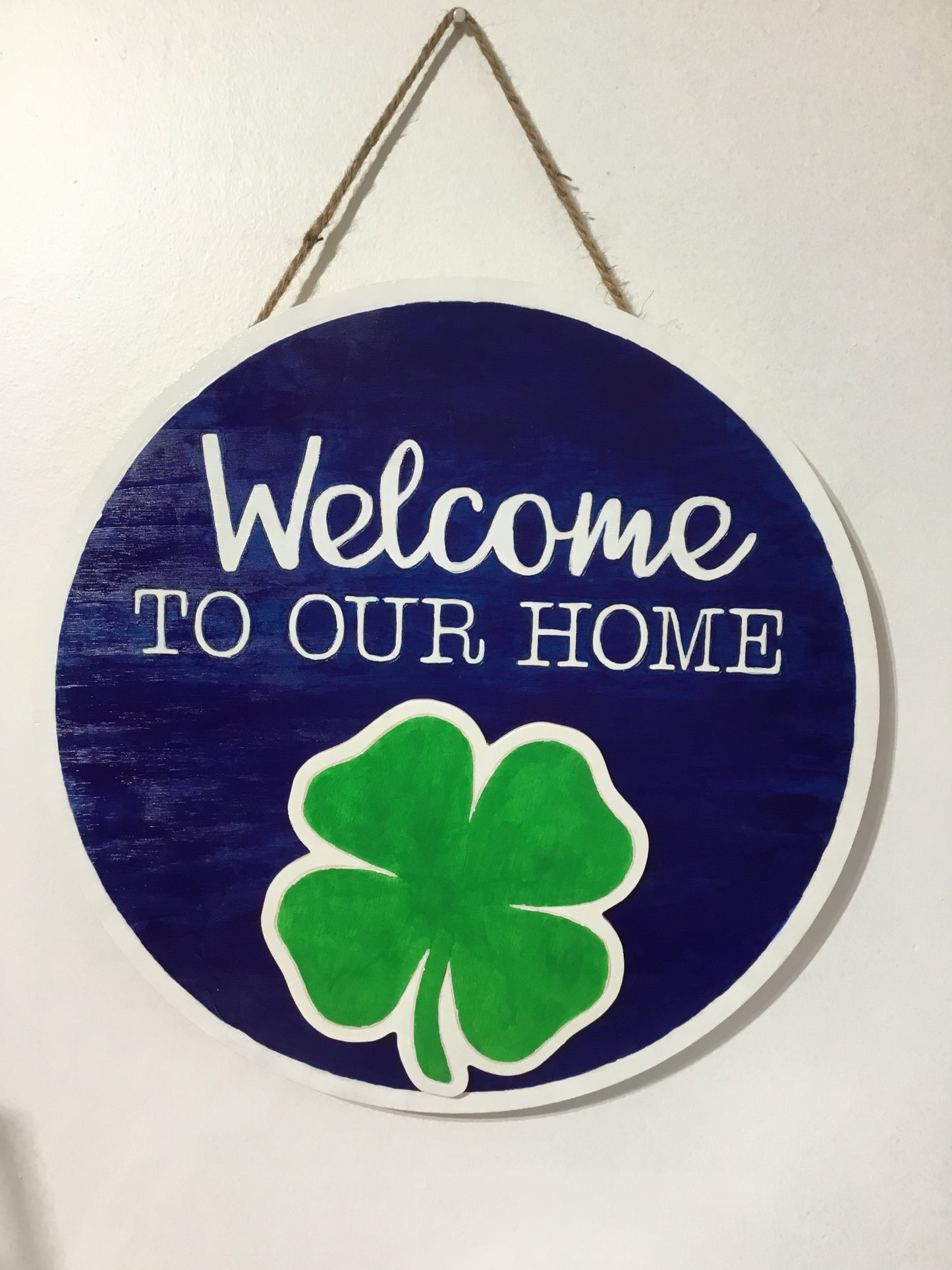 Interchangeable Welcome To Our Home Sign