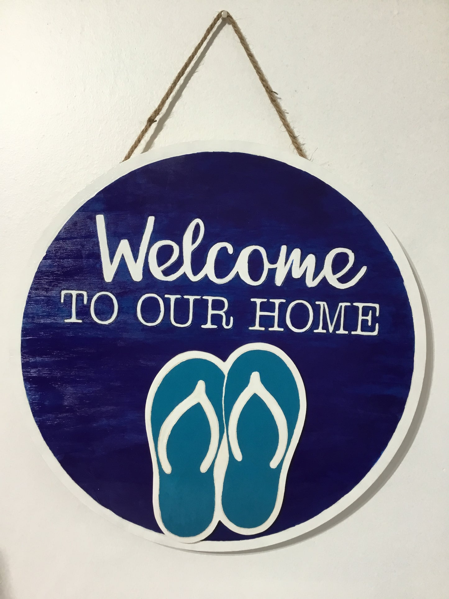 Interchangeable Welcome To Our Home Sign