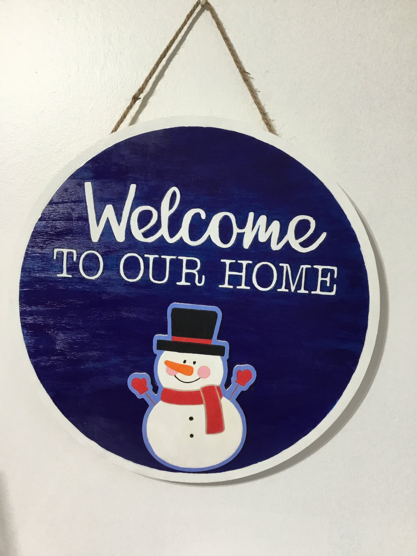 Interchangeable Welcome To Our Home Sign