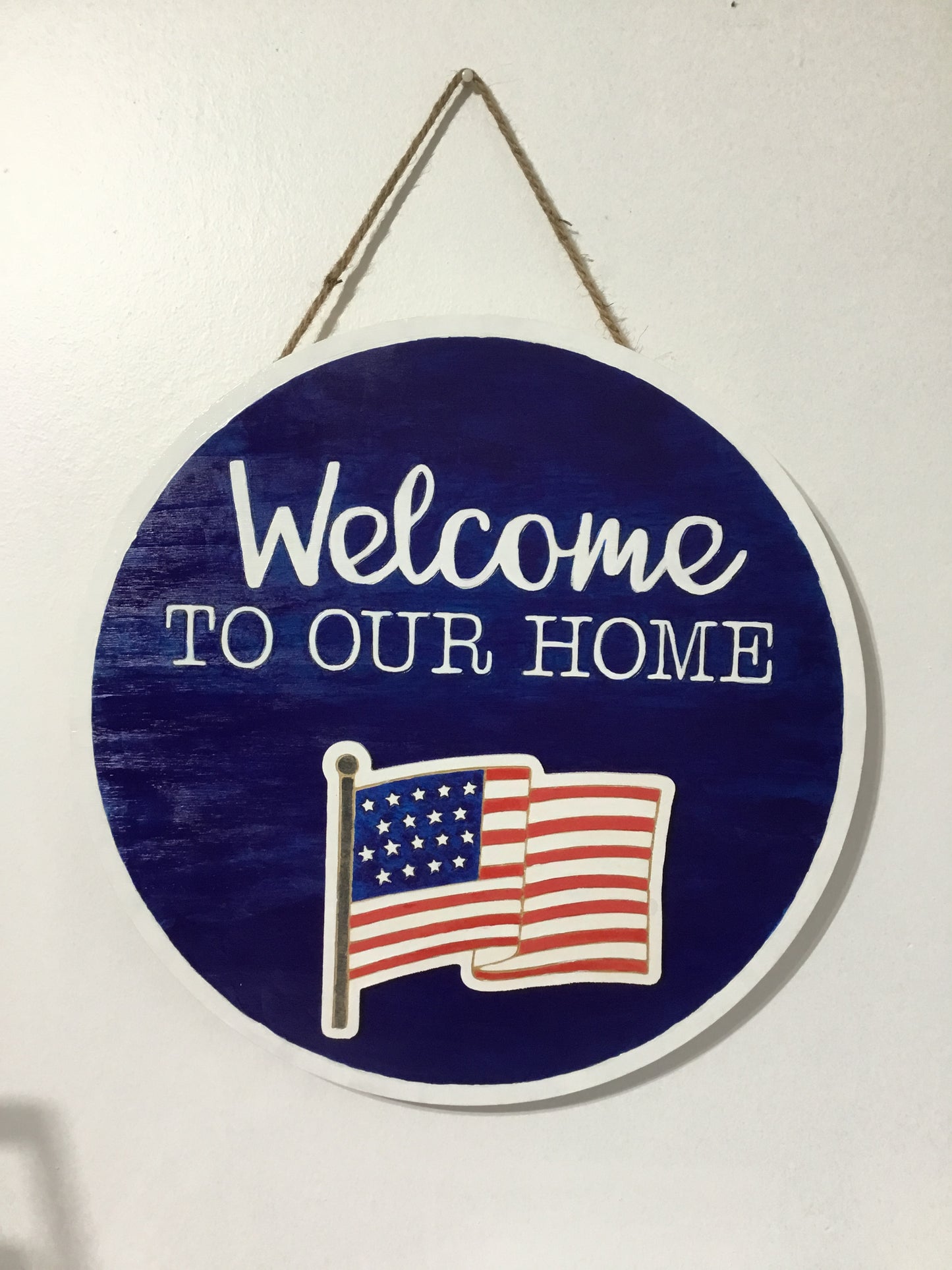 Interchangeable Welcome To Our Home Sign