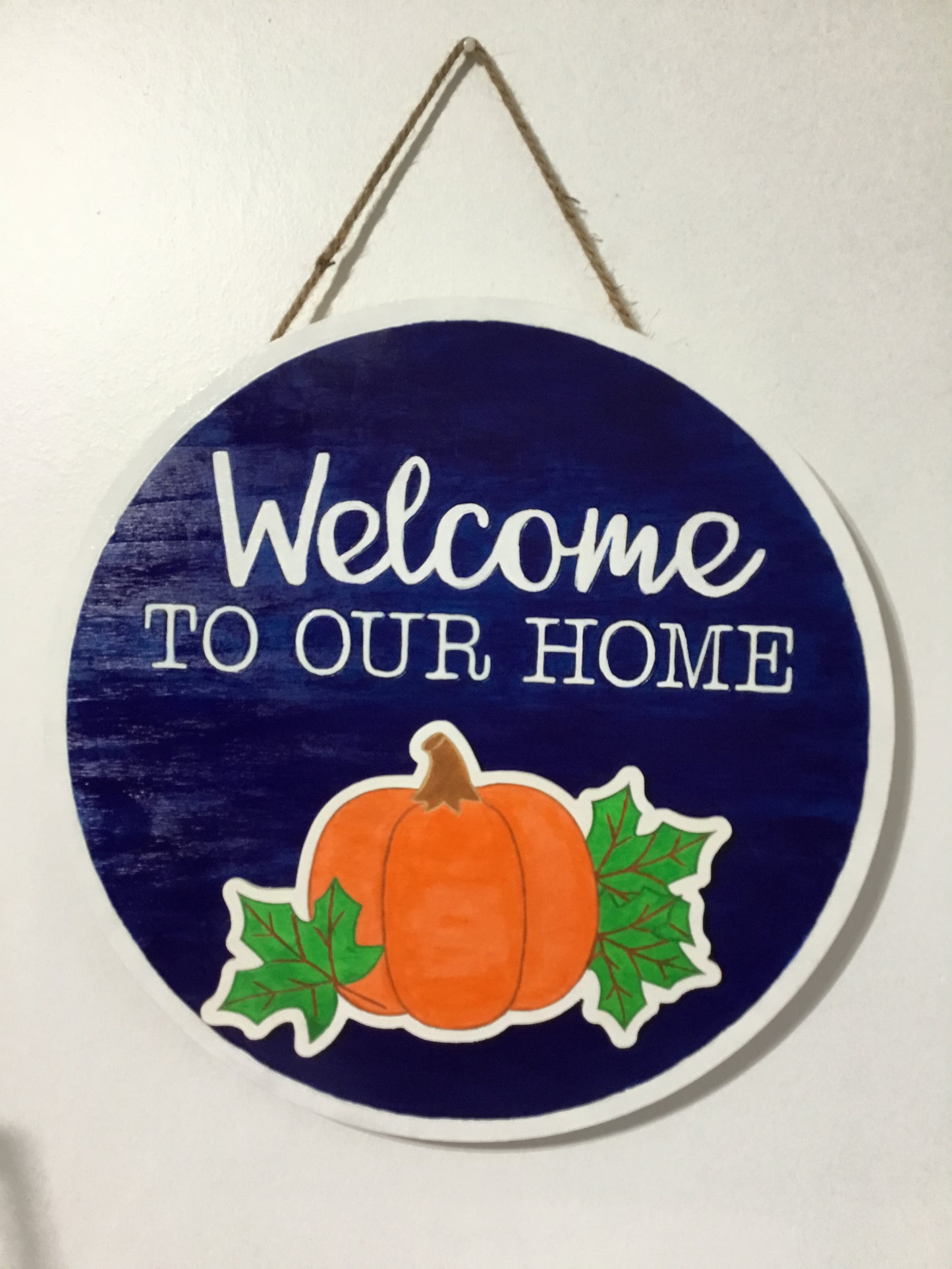 Interchangeable Welcome To Our Home Sign