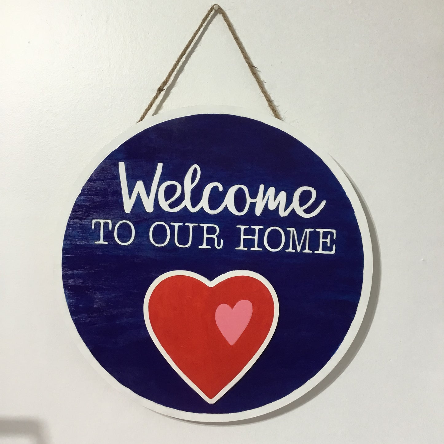 Interchangeable Welcome To Our Home Sign